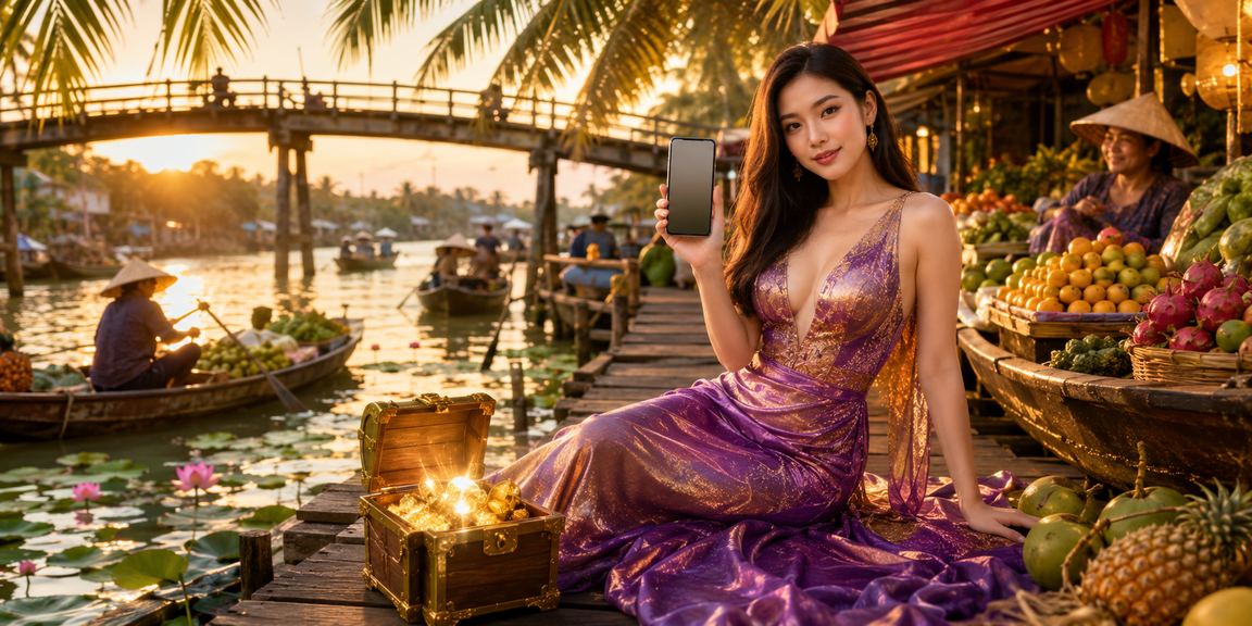 Người dùng Việt Nam sử dụng điện thoại để trải nghiệm em10 an toàn