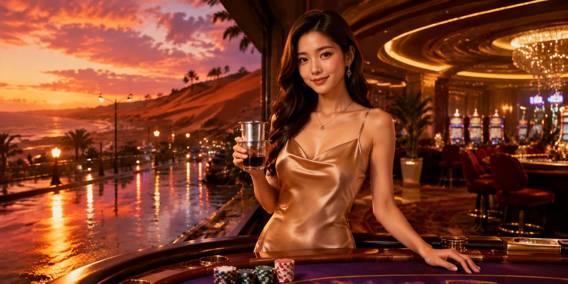 Thành viên VIP tại Mũi Né thư giãn và theo dõi kết quả cá cược trên điện thoại bên bờ biển