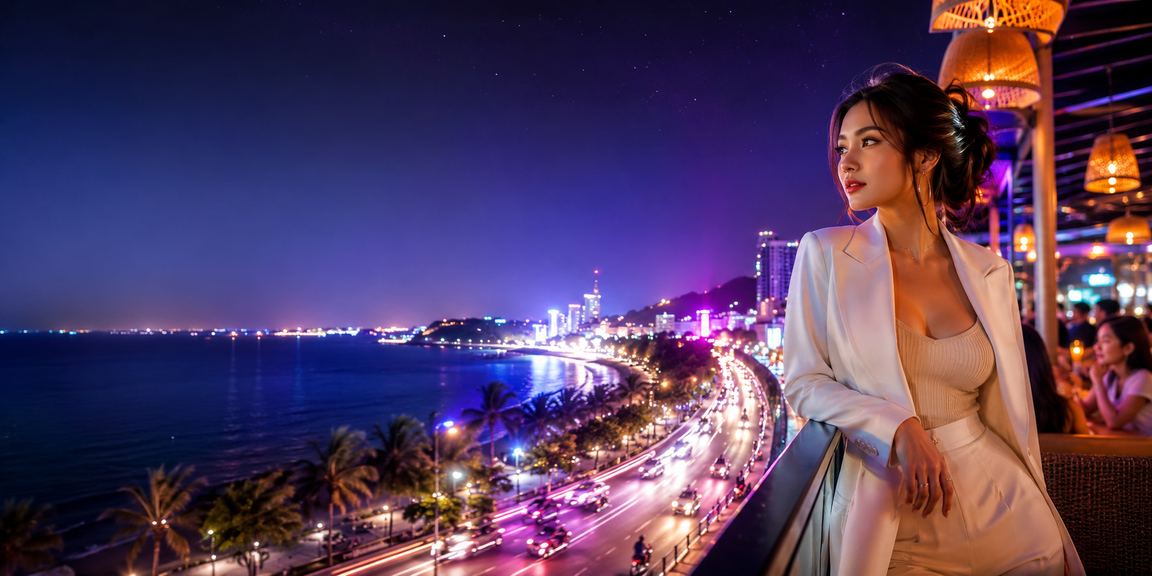 Người dùng tại Vũng Tàu thư giãn với cà phê và chơi bắn cá trên điện thoại di động
